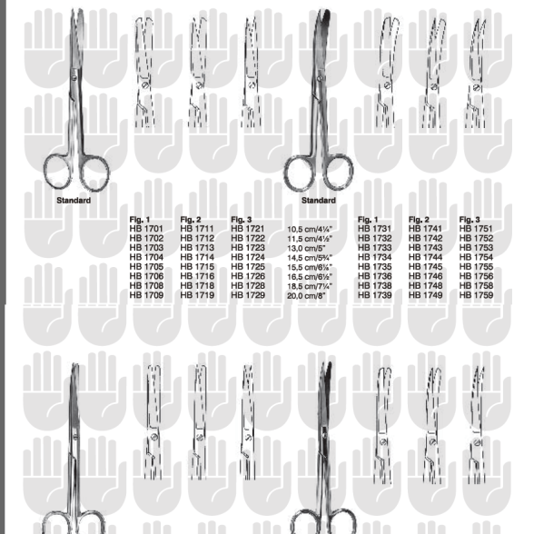 TIJERAS HEBU MEDICAL