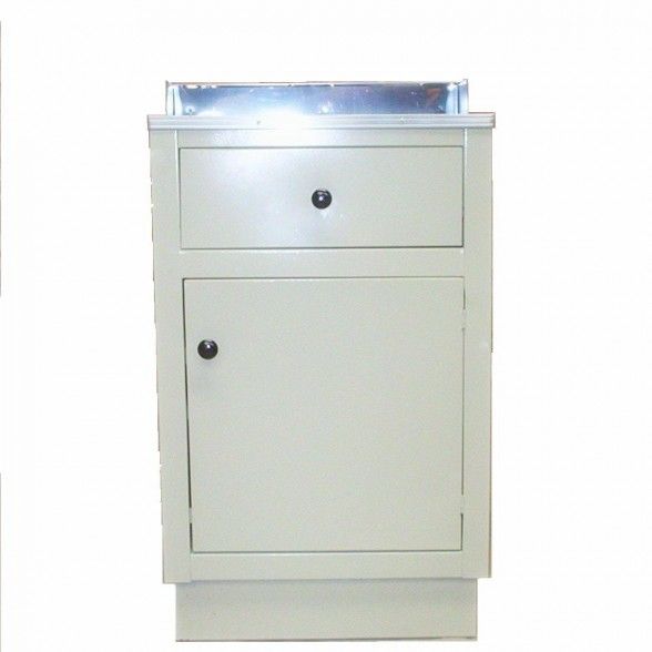 Buro clinico esmaltado con cajon