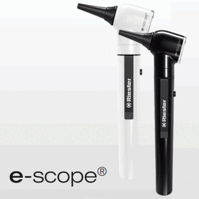 OTOSCOPIO ILUMINACION DIRECTA E-SCOPE RIESTER