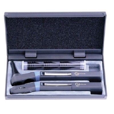EQUIPO DE DIAGNOSTICO OTOSCOPIO Y OFTALMOSCOPIO HALÓGENO FIBRA ÓPTICA GOWLLANDS 8700