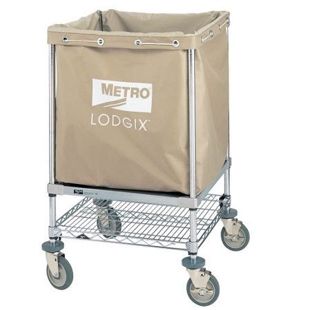 CARRO RECOLECTOR DE ROPA SUCIA DE METAL LXHR-PLUS METRO