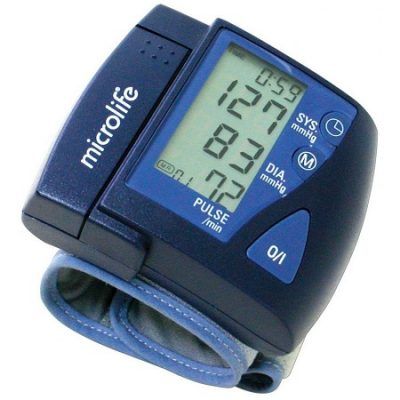 BAUMANOMETRO DIGITAL DE MUÑECA MAS 30 MEMORIAS BP3BU1-3 MICROLIFE