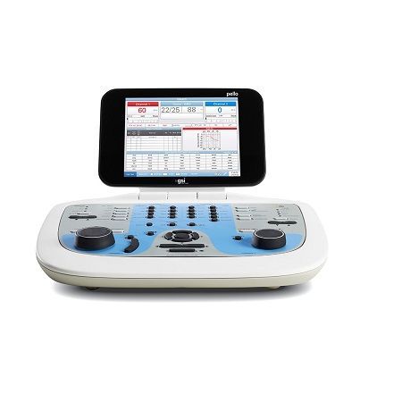 Audiometro de Diagnostico Via Aerea Osea y Logoaudiometria Gsi Pello 1 AUDIOMETRO DE DIAGNOSTICO VIA AEREA OSEA Y LOGOAUDIOMETRIA GSI PELLO