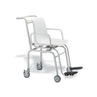 BASCULA DIGITAL SILLA CON RUEDAS PIERNERA DE PLASTICO CAPACIDAD 200 KG 952 SECA