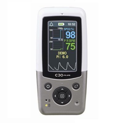 OXIMETRO DE PULSO CON BATERIA RECARGABLE Y CARGADOR CX130 CHARMCARE