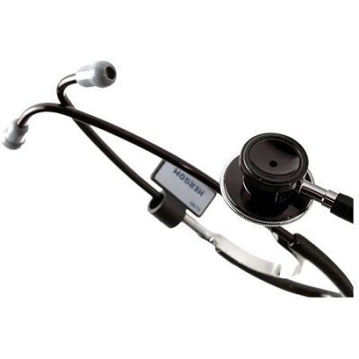 ESTETOSCOPIO PEDIATRICO DOBLE NEGRO E2-4D HERGOM