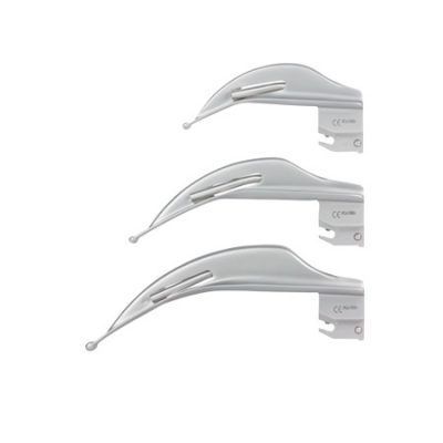 HOJA TEPRO MACINTOSH NO. 3 CON FIBRA OPTICA SUSTITUIBLE DE ACERO INOXIDABLE 03.42073.631 KAWE