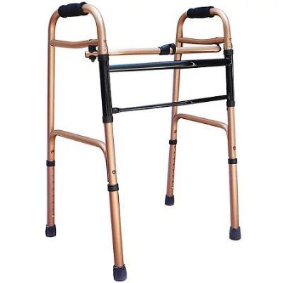 ANDADERA MS919L ALUMINIO BRONCE  AJUSTABLE MEDICAL STORE