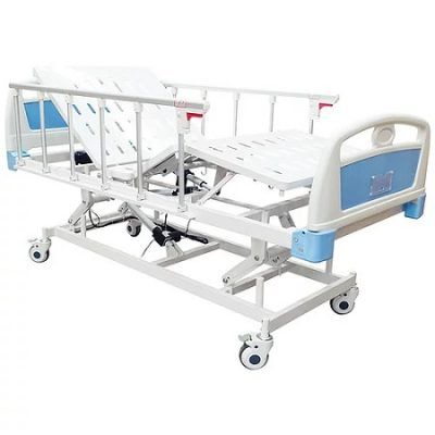CAMA ELECTRICA HOSPITALARIA MULTIFUNCIONAL CON BARANDALES 302DMS