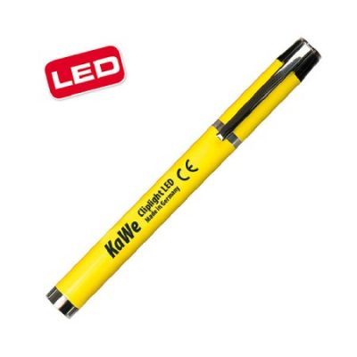 CLIPLIGHT LAMPARA DE DIAGNOSTICO LED CON CLIP Y BATERIAS AMARILLO 12.05401.054 KAWE