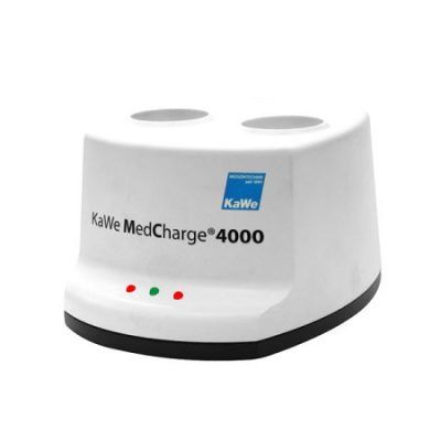 CARGADOR DE BATERIAS MEDCHARGE 4000 PARA CARGA DE BATERIAS 3.5V NIMH OR LI-ION CON ADAPTADOR DE CORRIENTE 12.80005.002 KAWE