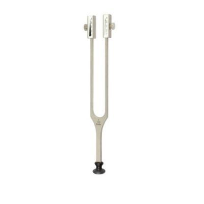 DIAPASON RYDEL SEIFFER C128 C64 HZ CON SORDINAS ACERO NIQUELADO CON BASE DE PLASTICO 08.12012.111 KAWE