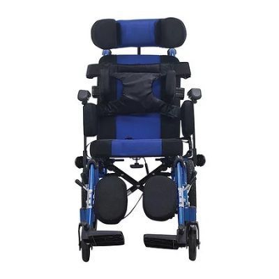 SILLA DE RUEDAS PARA PCA INFANTIL ALUMINIO AZUL KY958LC46 MEDICAL STORE