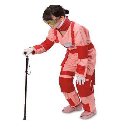 TRAJE DE SIMULACION DE EDAD TALLA PEQUEÑO SB52973 NASCO