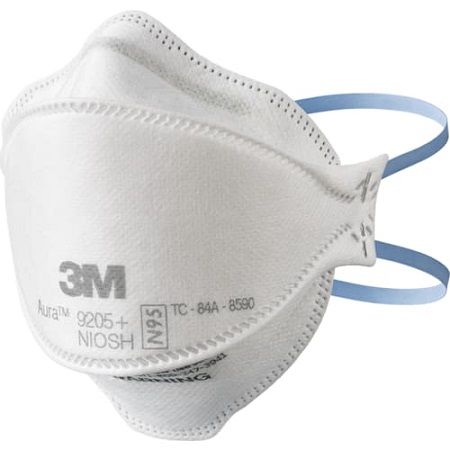 MASCARA RESPIRATORIA DE PARTICULAS 3M AURA 9205+ BULK N95 3M