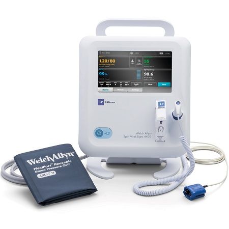 MONITOR DE SIGNOS VITALES SPOT 4400 PANI TEMP SPO2 WA44WT-B WELCH ALLYN