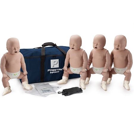MANIQUI RCP PEDIATRICA CUERPO ENTERO CON MONITOR 4 PAK PP-IM-400M-MS PRESTAN