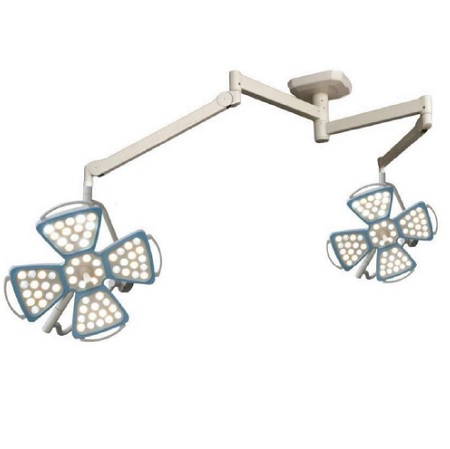LAMPARA QUIRURGICA DOBLE DE LED LED0404 LIAISON