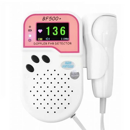 DOPPLER FETAL PORTATIL CON PANTALLA 2MHZ BF500+ BESTMAN