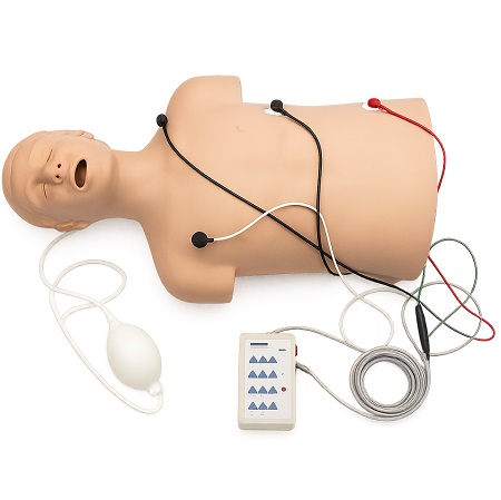 MANIQUI DE ENTRENAMIENTO DE DESFIBRILACION CPR CON BOLSA DE TRANSPORTE 101-100 NASCO