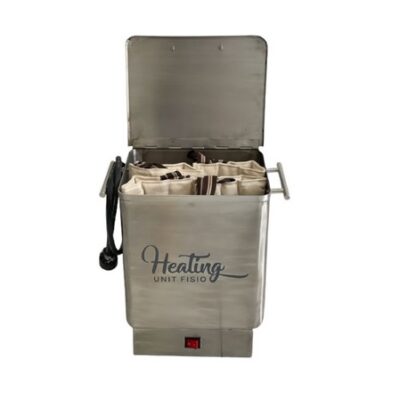 COMPRESERO HUMEDO CALIENTE DE ACERO INOXIDABLE PARA 4 COMPRESAS HEATING