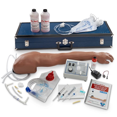 MODELO DE BRAZO IV ENTRENAMIENTO PARA INYECCION Y VENOPUNCION IV LFM-00688 LIFE FORM