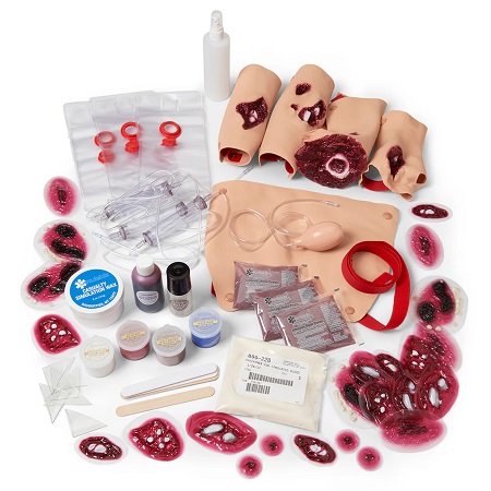 KIT DE SIMULACION DE HERIDAS MULTIPLES SLS-800-816 CASUALTY SIMULAIDS