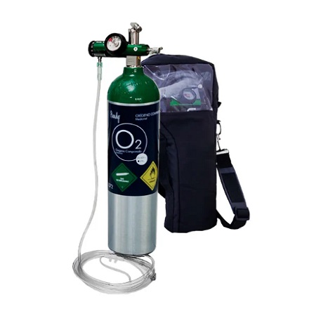 KIT TANQUE DE OXIGENO TIPO D 425 LITROS SIN OXIGENO HDY-KIT-MD HANDY