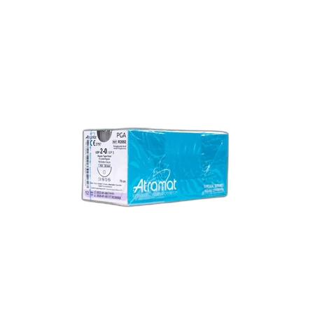 PGA Acido Poliglicolico 2-0 26mm 70cm AMT-R2692 ATRAMAT