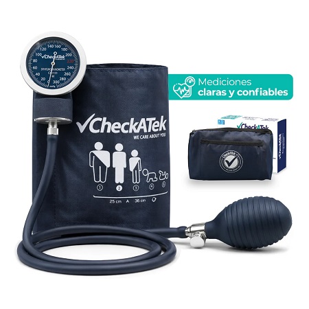 Baumanómetro Aneroide Eco Azul Marino CTK-B2-2 Checkatek