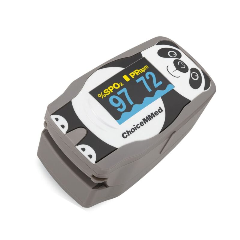 Oxímetro pediátrico de pulso con 4 modos de pantalla (PANDA) CMD-MD300C5-P CHOICEMED