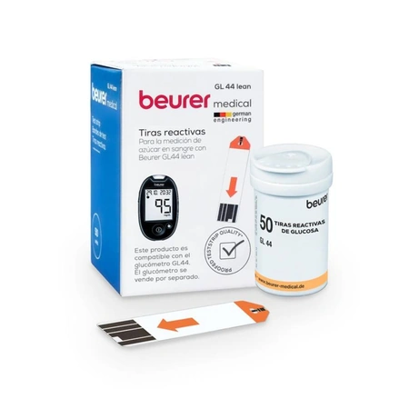 Glucometro con Tiras Reactivas y Lancetas Incluidas BRR-GL44 Beurer