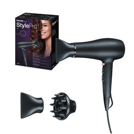 Secadora de Cabello Profesional con Funcion de Iones BRR-HC50 Beurer