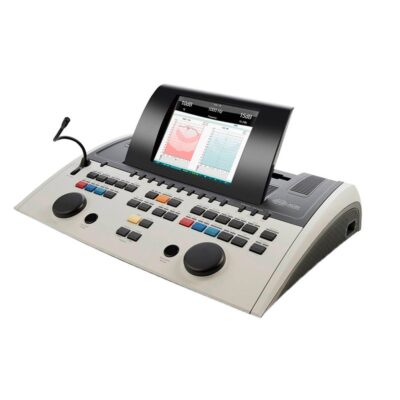 Audiómetro clínico de dos canales vía aérea y ósea con audiometría verbal AC40E Interacoustics