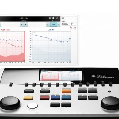 Audiómetro de diagnóstico vía aérea y ósea con enmascaramiento para determinar umbrales auditivos AD226E Extended Interacoustics